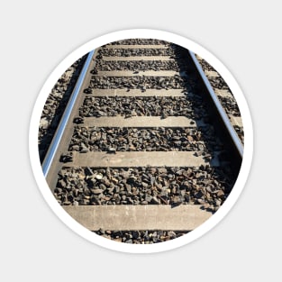 Railway On The Right Track Magnet